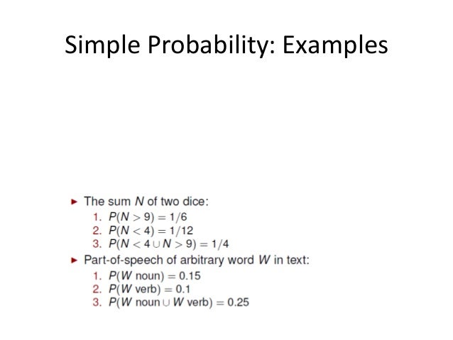 Basic Probability Theory